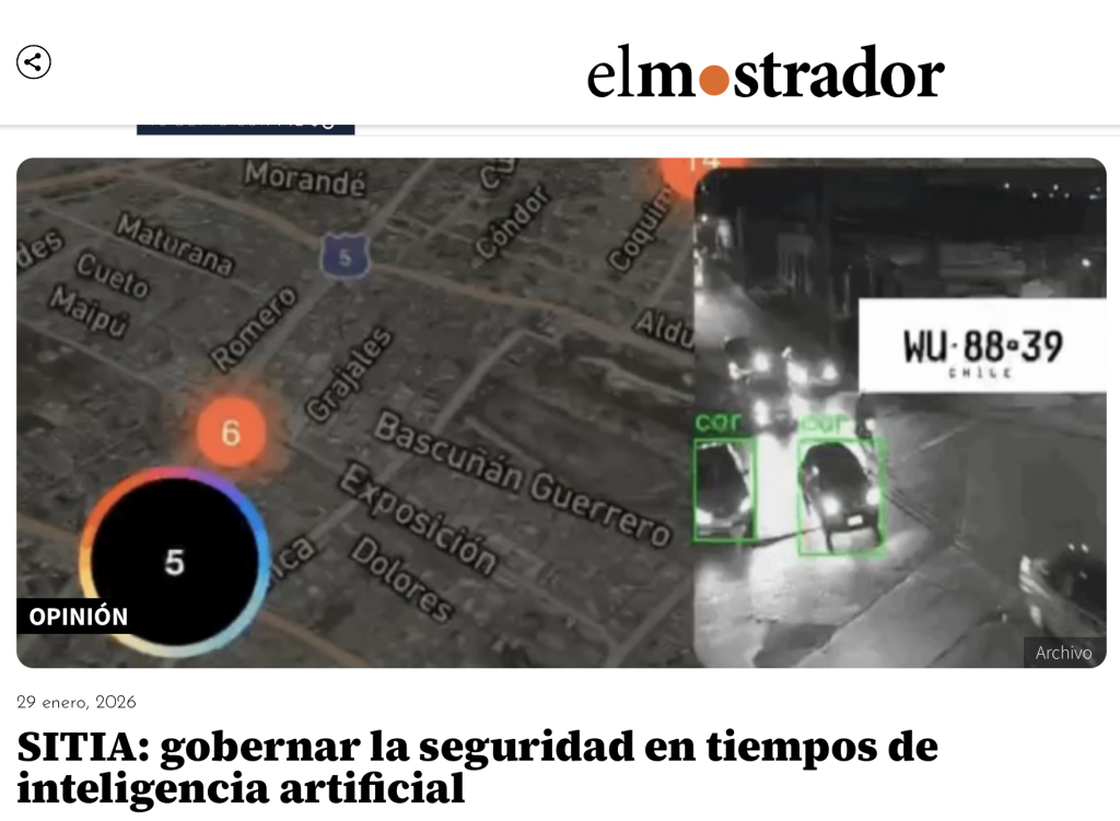 SITIA: gobernar la seguridad en tiempos de inteligencia artificial